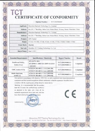 Patent certificate