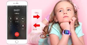 kids care smart watch gps tracker