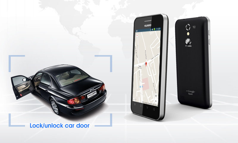 car gps tracker with phone app