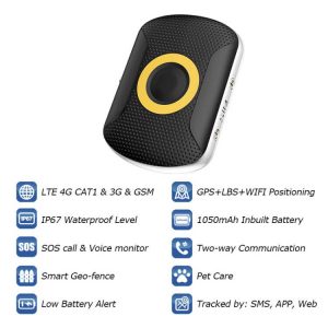 GPS tracker with SIM card