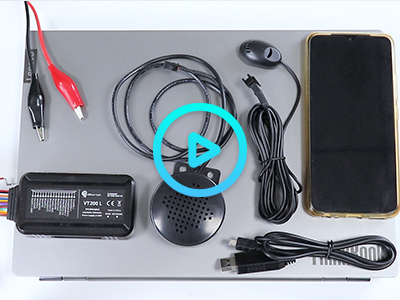 How to test VT200 VT200-L GPS Tracker with Voice Monitoring or Two Way Communication Function?