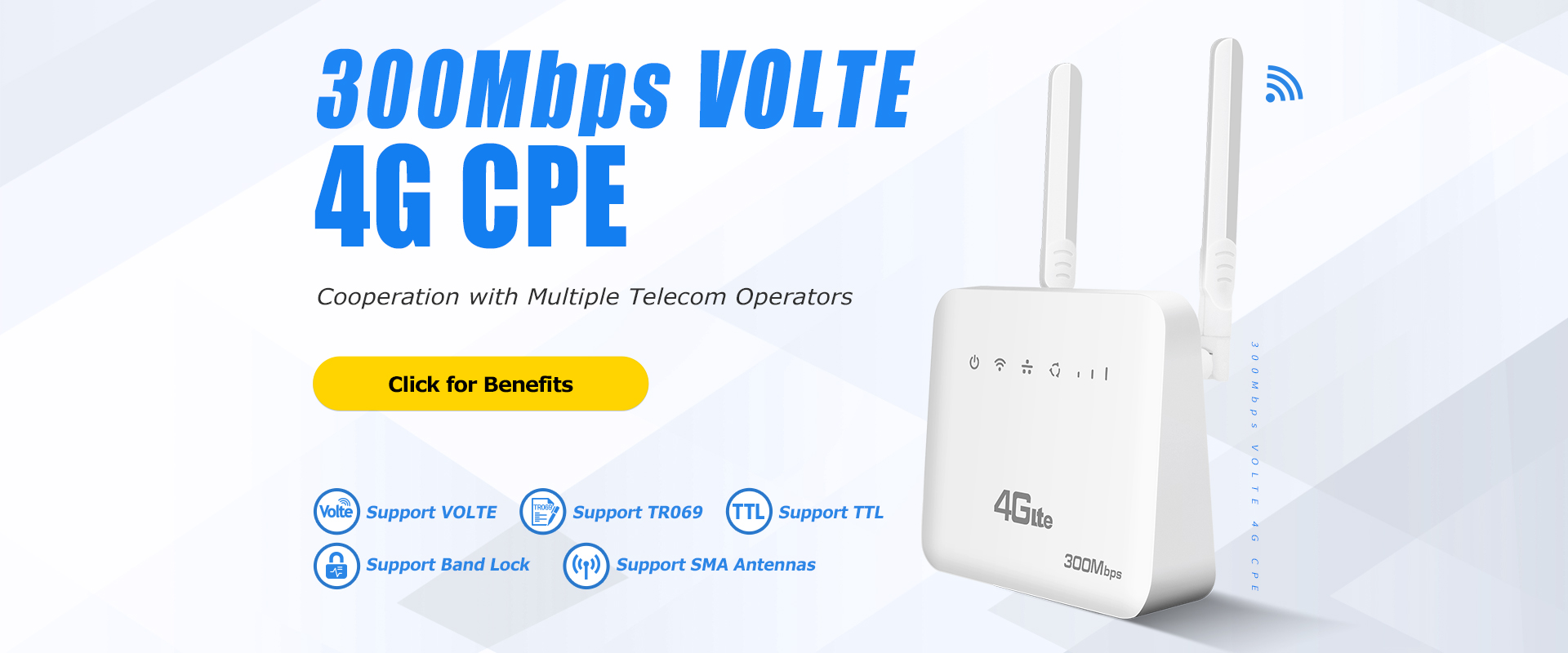 4G Wireless Router 300Mbps