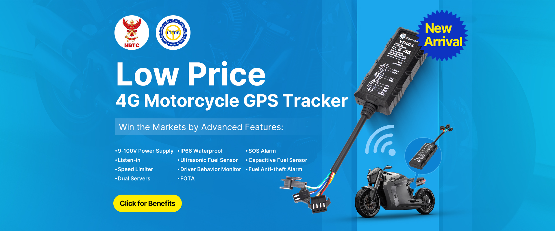 Traqueur GPS micro universel - IOT Factory