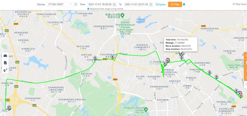 real time gps tracker