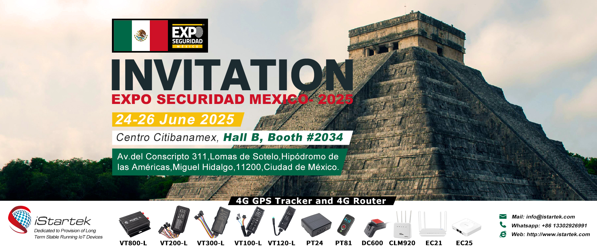 Mexico Expo GPS Tracker