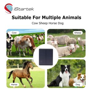 GPS pet tracker with solar charging