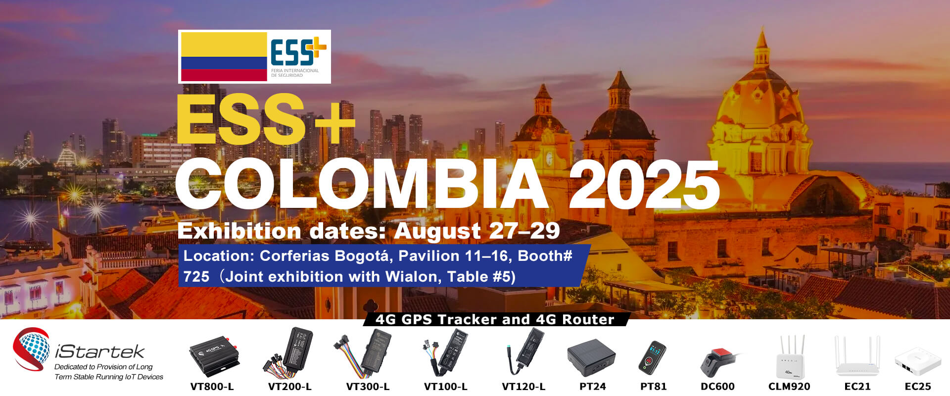 Colombia GPS Tracker Exhibition
