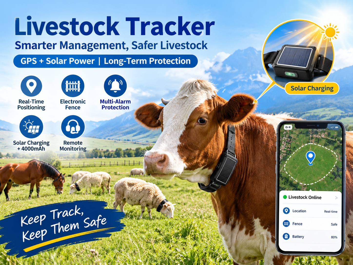 Livestock Tracker: A Good Helper for Positioning Management of Livestock